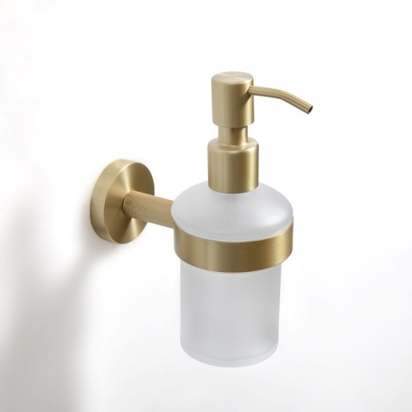 Turner Soap Dispenser - Brushed Brass